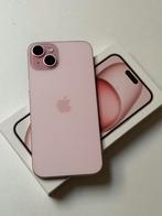 iPhone 15 PLUS 128GB Pink/ batterijconditie 100%/ garantie!, 128 GB, Ophalen of Verzenden, IPhone 15 Plus, Zonder simlock