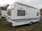 mooie Hobby luxe 490,frans bed,rondzit-MOVER-gekeurd garanti, Caravans en Kamperen, Schokbreker, Rondzit, Hobby, 750 - 1000 kg