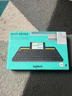 Logitech Bluetooth Multi-Device Keyboard K480, Ophalen, Logitech, Azerty, Zo goed als nieuw