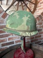 USMC US Vietnam helm post ww2, Ophalen of Verzenden, Landmacht, Overige typen