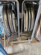 Receptietafels + stoelen, Hobby en Vrije tijd, Feestartikelen, Ophalen, Gebruikt