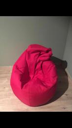 Roze zitzak van lounge, Huis en Inrichting, Zitzakken, Ophalen, Gebruikt, Roze, Zitzak