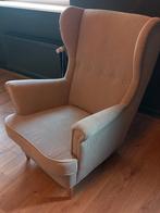 Eenpersoons zetel ikea strandmon, oorfauteuil, Huis en Inrichting, Ophalen, 75 tot 100 cm, Stof, 50 tot 75 cm