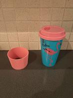 On the go koffiebeker flamingo, Ophalen of Verzenden, Nieuw