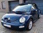 Prachtige Volkswagen Beatle cabrio in schowroomstaat., Auto's, Volkswagen, Voorwielaandrijving, Beige, Cabriolet, Leder