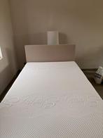 Boxspring + matras sleepworld (120x200), Ophalen, Gebruikt, Beige, Twijfelaar