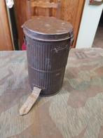 Boîte de masque a gaz belge ww1., Collections, Enlèvement ou Envoi