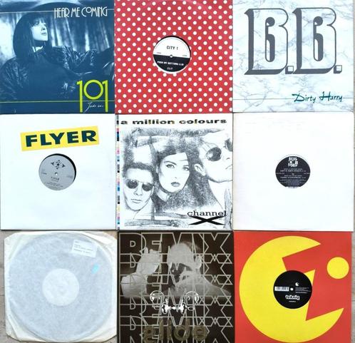Lot van 9 Retro HOUSE Vinyl 12" Maxi Singles van rond 1990, Cd's en Dvd's, Vinyl | Dance en House, Gebruikt, Dance Populair, 12 inch