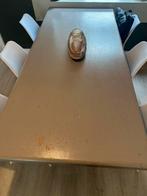 Eettafel, Huis en Inrichting, Ophalen, Gebruikt, Eikenhout, 200 cm of meer