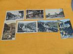 Vintage 7 cpa voyagées Lourdes état voir les 9 photos., Affranchie, France, Enlèvement ou Envoi