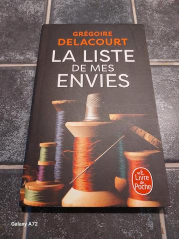 La liste de mes envies de Grégoire Delacourt