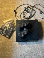 Ps3 + Games, Games en Spelcomputers, Spelcomputers | Sony PlayStation 3, Ophalen, Phat, Met 2 controllers, 120 GB