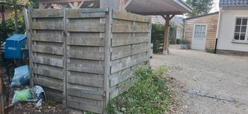 geïmpregneerd tuinhout schuttingen 4 x 180cm x 180cm beschikbaar voor biedingen