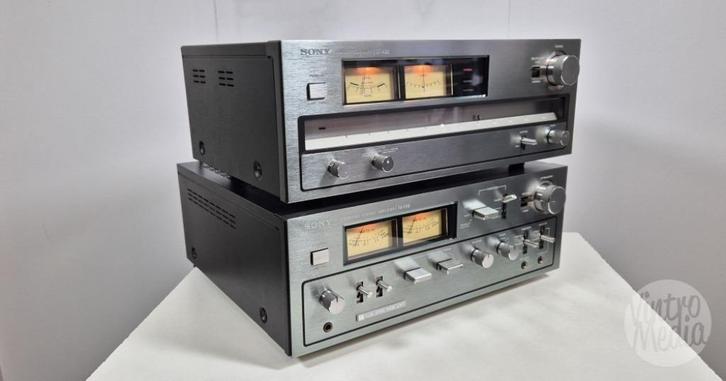 Sony TA-F6B Versterker + ST-A6B Tuner | Stereo Set | Vintage, TV, Hi-fi & Vidéo, Chaîne Hi-fi, Reconditionné, Tuner ou Radio, Sony