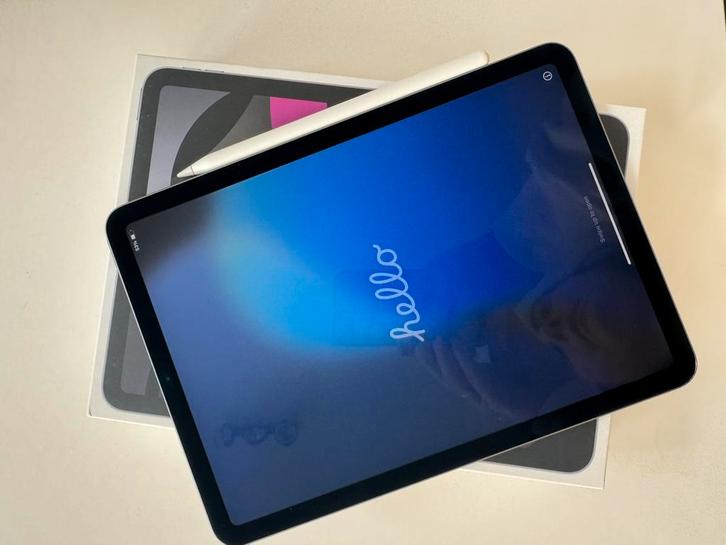 Apple iPad Air (4th generation) met Apple Pencil (2), Computers en Software, Apple iPads, Overige modellen, Wi-Fi, 10 inch, 256 GB