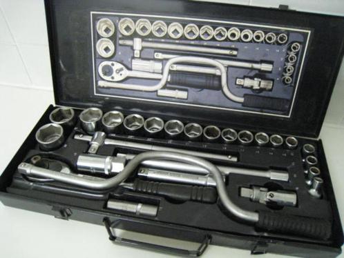 26 delige set dopsleutels Proficraft, Chrom-Vanadium, Auto diversen, Autogereedschap, Ophalen of Verzenden