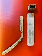Vintage barbier, scharen en scheermessen, Antiek en Kunst, Antiek | Gereedschap en Instrumenten, Ophalen