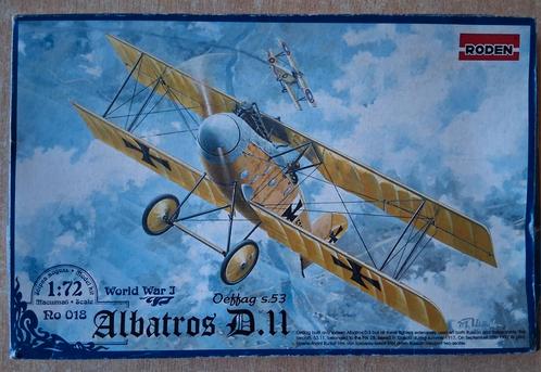 Albatros D.11, Roden 1/72, Hobby en Vrije tijd, Modelbouw | Vliegtuigen en Helikopters, Nieuw, Vliegtuig, 1:72 tot 1:144, Overige merken