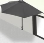 Balkonparasol, Tuin en Terras, Parasols, Ophalen, Gebruikt, Muurparasol