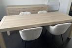Complete eet- en woonkamer set, Huis en Inrichting, Complete eetkamers, Ophalen, Gebruikt, Modern, 4 tot 6 stoelen