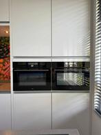 Complete hoogglans eilandkeuken met PelgrimGEDEMONTEERD, Wit, Overige typen, Ophalen of Verzenden, Zo goed als nieuw