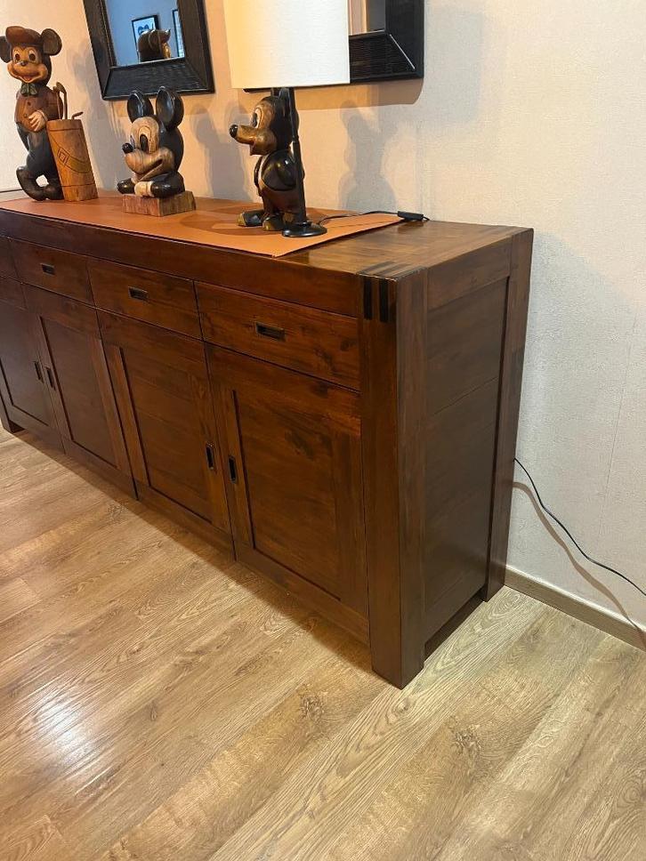 te koop, Huis en Inrichting, Complete eetkamers, Gebruikt, 4 tot 6 stoelen, Ophalen