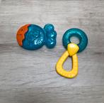 2 Bijtringen om tandvlees te koelen ( koelkast bewaren), Ophalen of Verzenden, Zo goed als nieuw