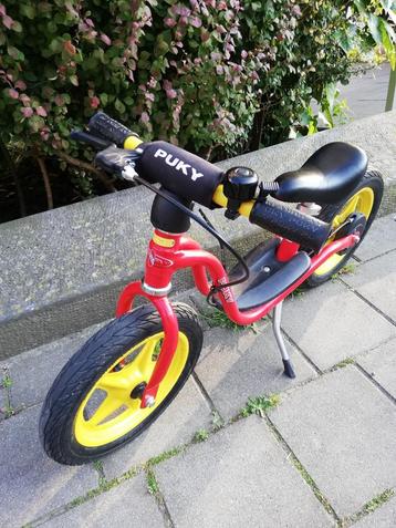 Puky 12 inch loopfiets met rem en standaard  beschikbaar voor biedingen