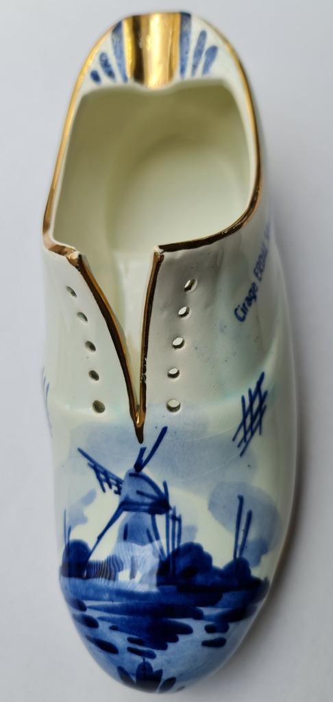 Asbak Delft Schoen - Cirage Erdal Schoenencrème, Verzamelen, Rookartikelen, Aanstekers en Luciferdoosjes, Zo goed als nieuw, Asbak