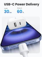 UGREEN | 2 stuks | 20 W oplader | snellader voor iPhone, -, Verzenden, -, Ugreen