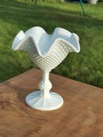 Opaline ijscoupe, Huis en Inrichting, Ophalen, Wit, Glas