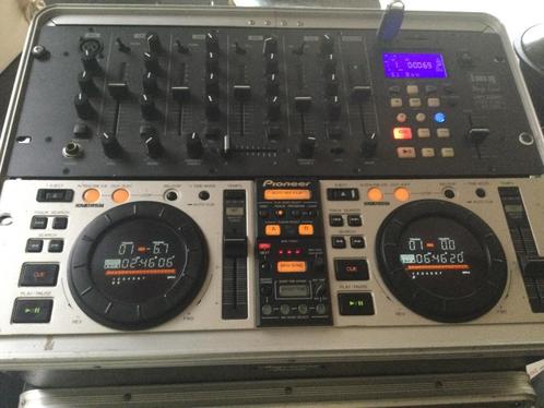 PIONEER double cd+table mIx+LECTEUR USB+flight/option cdj850, Muziek en Instrumenten, Dj-sets en Draaitafels, Pioneer, Ophalen of Verzenden