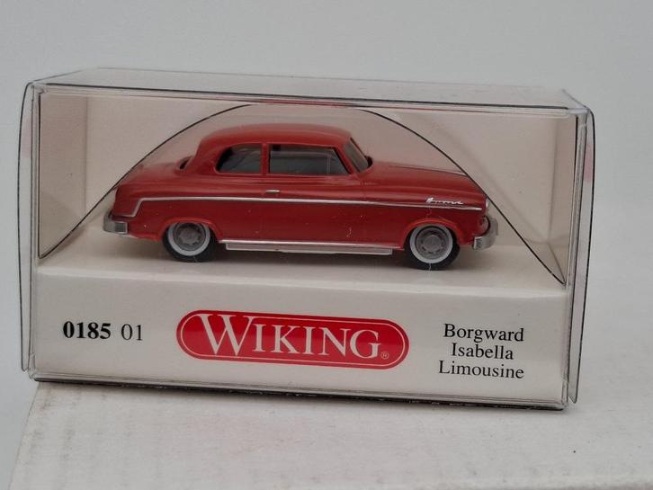 Borgward Isabella - Wiking 1/87, Hobby en Vrije tijd, Modelauto's | 1:87, Zo goed als nieuw, Auto, Wiking, Verzenden