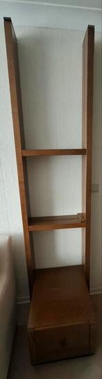 2 rekken in eik voor boeken en/ tv meubel, Enlèvement, Utilisé