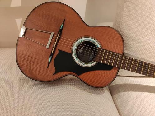 Italiaanse Akoustische folkgitaar/manouche 1950, Muziek en Instrumenten, Snaarinstrumenten | Gitaren | Akoestisch, Ophalen of Verzenden