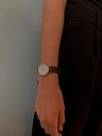 Dameshorloge Rodania leer, Handtassen en Accessoires, Horloges | Dames, Overige merken, Overige materialen, Leer, Polshorloge