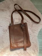 Handtas nathan, Handtassen en Accessoires, Tassen | Damestassen, Ophalen, Zo goed als nieuw, Bruin, Handtas