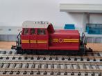 Fleischmann piccolo n schaal rangeerlocomotief industrie, Ophalen of Verzenden, Zo goed als nieuw, Fleischmann, Analoog