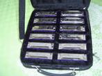 10 Mondharmonica's Johnson, Muziek en Instrumenten, Blaasinstrumenten | Mondharmonica's, Ophalen, Nieuw, C-mondharmonica, Met koffer of doosje