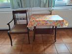 Vintage stoel en wieltafel 43/81cm, Ophalen
