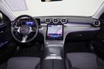 Mercedes-Benz C 200 d AG Schuifdak Trekhaak 360°cam DISTRON, Auto's, 4 deurs, Achterwielaandrijving, Gebruikt, Zwart