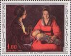 Postzegel Frankrijk G de laTour jaar 1966 postfris, Postzegels en Munten, Ophalen of Verzenden, Postfris