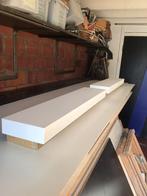 Zwevende schabben 2 stuks lengte 100cm diepte 20cm dik 6,5cm, Doe-het-zelf en Bouw, Ophalen, Zo goed als nieuw