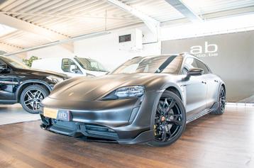 Porsche Taycan TURBO, BURMESTER, PANO, SPORT DESIGN, DISPLAY beschikbaar voor biedingen