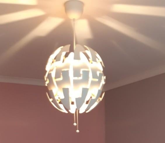 Designkroonluchter uit de 20e PS 2014, Huis en Inrichting, Lampen | Hanglampen, Zo goed als nieuw, Ophalen
