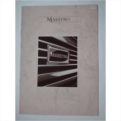 Austin Maestro Brochure 1983 #1 Nederlands, Boeken, Auto's | Folders en Tijdschriften, Gelezen, Ophalen of Verzenden