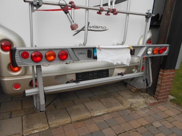 Scooter en fiets drager, Auto diversen, Fietsendragers, Zo goed als nieuw, Elektrische fiets, Ophalen