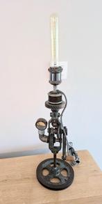 Steampunk industriële lamp, Nieuw, Ophalen of Verzenden, Metaal, Industriel  Steampunk