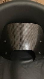 Windscherm laag carbon, Ophalen