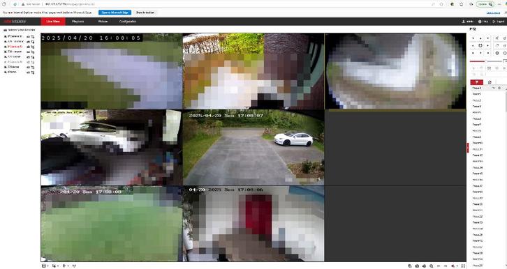 Hikvision DS-7608NI-K2  8 kanaals NVR, Audio, Tv en Foto, Videobewaking, Gebruikt, Ophalen